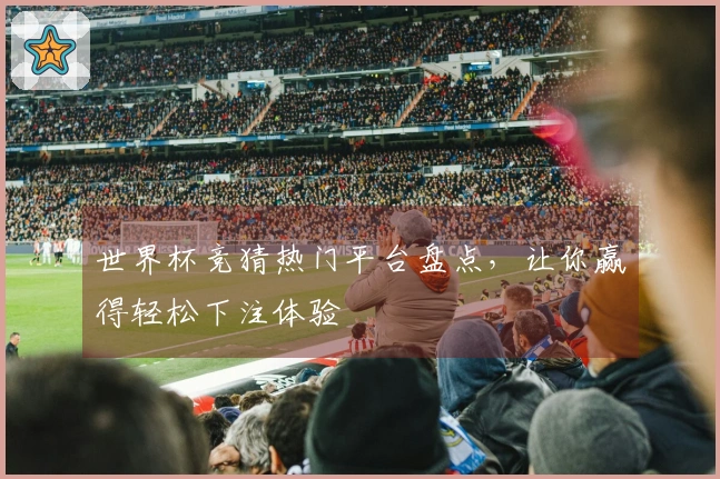 世界杯竞猜热门平台盘点，让你赢得轻松下注体验